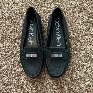 Calvin Klein black loafers